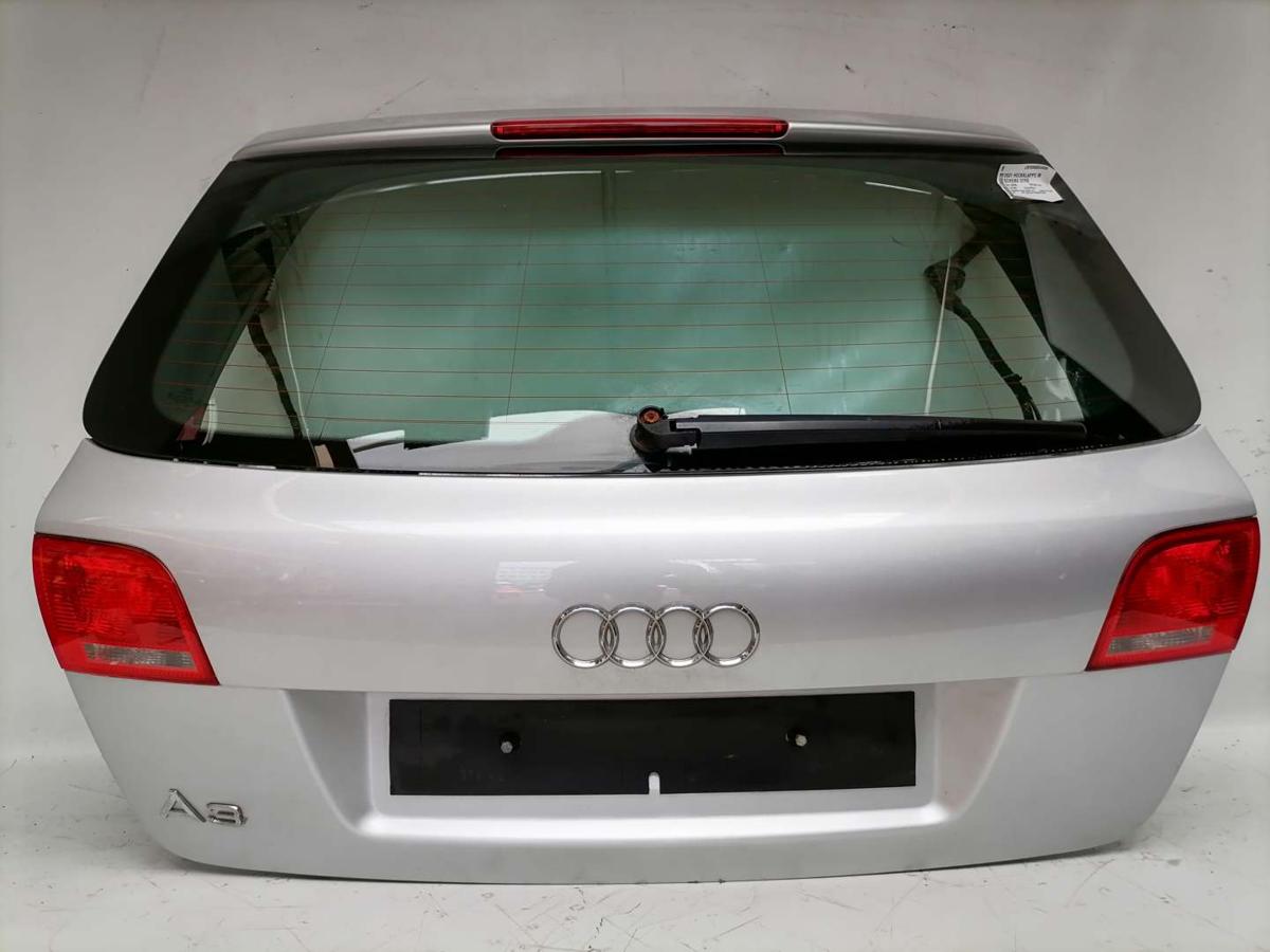 Audi A3 8P original Heckklappe mit Heckscheibe LX7W Eissilber 5-Türer Bj.2007